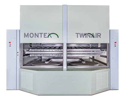 The new Montex chamber is operated with an additional preheated fresh air system for even less thermal energy consumption by the dryer (c) 2019 Monforts The new Montex chamber is operated with an additional preheated fresh air system for even less thermal energy consumption by the dryer (c) 2019 Monforts