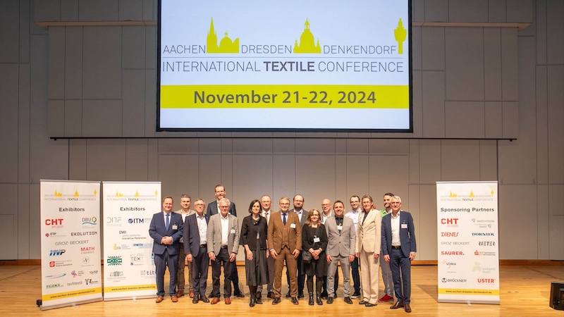 The organizers of the Aachen-Dresden-Denkendorf International Textile Conference. Photo: DITF: DITF