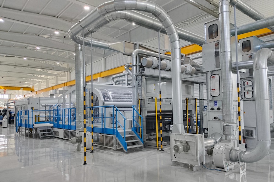 neXline spunlace line by ANDRITZ Nonwoven in International Paper LLC Uzbek’s plant in Tashkent, Uzbekistan © 2025 ANDRITZ neXline spunlace line by ANDRITZ Nonwoven in International Paper LLC Uzbek’s plant in Tashkent, Uzbekistan © 2025 ANDRITZ