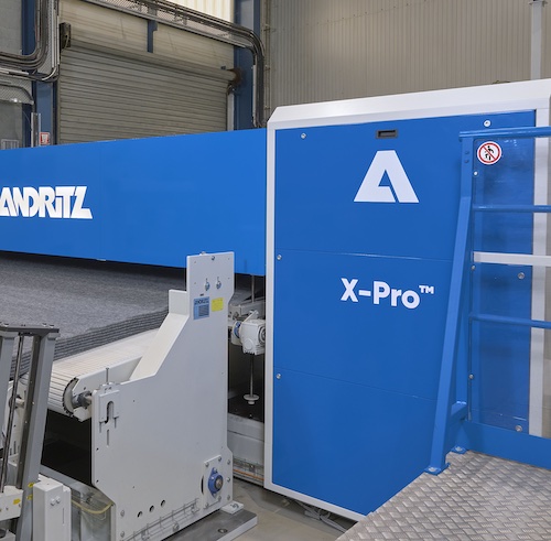 ANDRITZ X-Pro™ crosslapper for high-speed production for needlepunch and spunlace lines © 2026 ANDRITZ