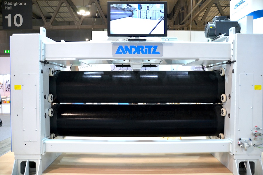 Andritz machine presentation at ITMA 2023 © 2025 TexData International Andritz machine presentation at ITMA 2023 © 2025 TexData International