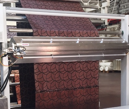 The TexCoat G4 installations at Adoksan is a 2000-mm-wide-dual-side application (c) 2019 Baldwin