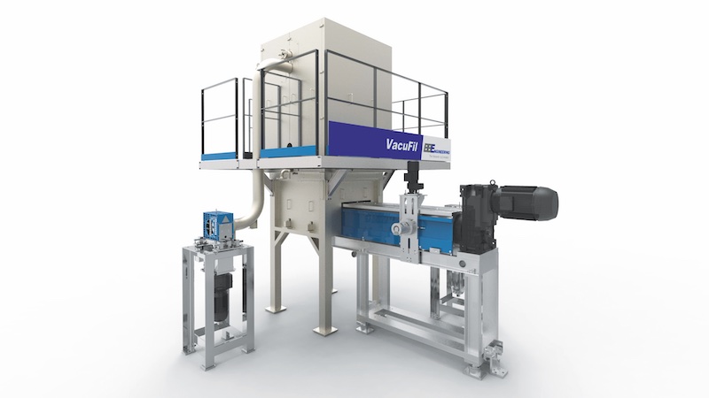 The VacuFil® system from BB Engineering recycles post-consumer and post-production polyester waste © 2025 Barmag