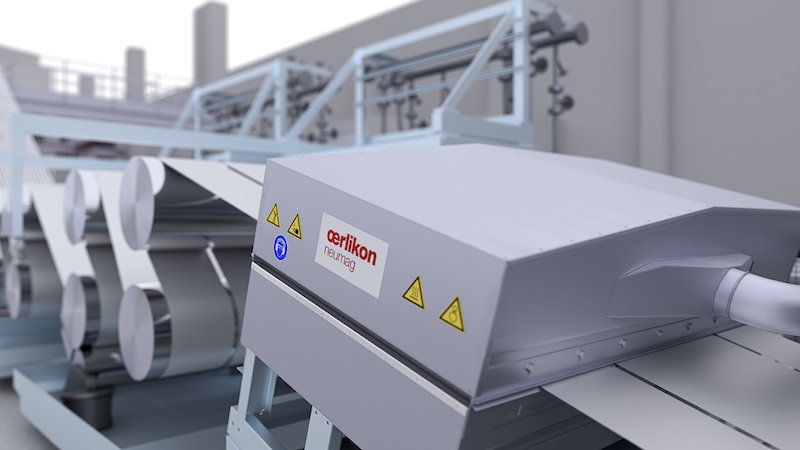 The Oerlikon Neumag EvoSteam staple fiber process is now bluesign® verified © 2025 Oerlikon