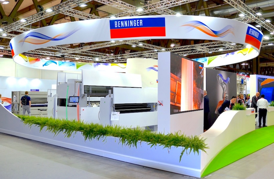 Benninger booth at ITMA 2023 © 2025 Benninger Benninger booth at ITMA 2023 © 2025 Benninger