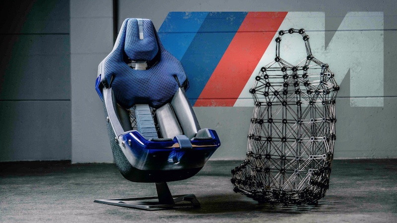 BMW M Visionary Materials Seat  © 2024 BMW