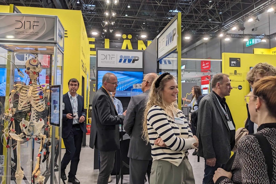 ITVP is represented at numerous international trade shows, such as WHX in Dubai or, as shown here, at Medica in Düsseldorf. © 2026 Photo: ITVP