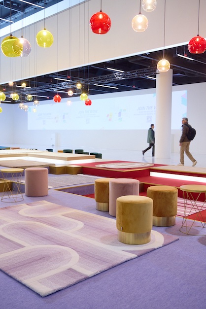 For the first time, there will be a dedicated exhibition area for carpets and rugs © Jean-Luc Valentin / Messe Frankfurt
