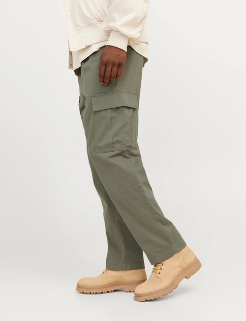 The JPSTKARL Cargo Pants is the 2nd JACK & JONES product made with INFINNA™ fiber © 2024 Infinited Fiber Company