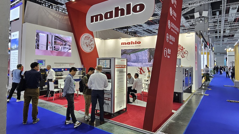 Mahlo booth at ITMA ASIA + CITME 2024 © 2024 Mahlo