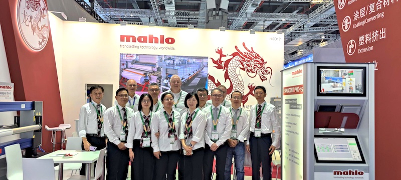 Mahlo team at ITMA ASIA + CITME 2024 © 2024 Mahlo