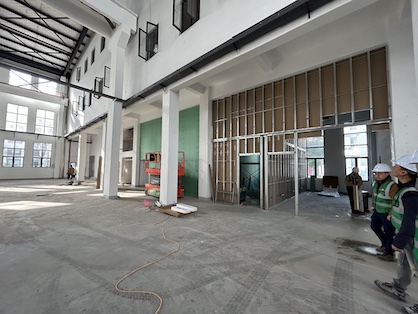 Almost ready: By mid-March, machinary and equipment will move from Shanghai to the new location ©  Mayer & Cie.