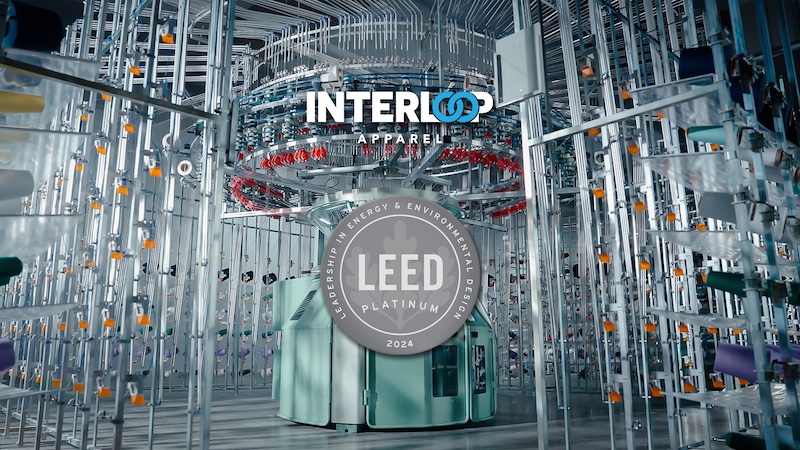 Interloop’s latest fully-integrated knitwear plant in Faisalabad, Pakistan, is equipped to produce fifty tons of knitted and dyed fabrics on a daily basis. © 2025 Image coutesy of Interloop