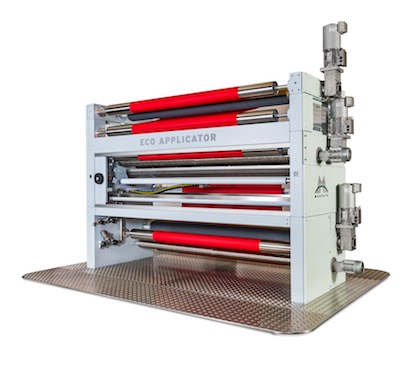 The new Monforts Eco Applicator for knitted fabrics (c) 2019 Monforts The new Monforts Eco Applicator for knitted fabrics (c) 2019 Monforts