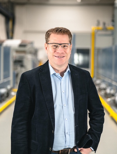 Monforts Area Sales Manager and Head of Spare Parts and Retrofits Achim Gesser © 2024 Monforts