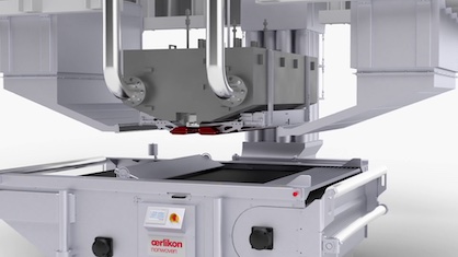 Caption 1: With the Oerlikon Nonwoven hycuTEC process, raw material savings of up to 30% can be easily realized © 2024 Oerlikon