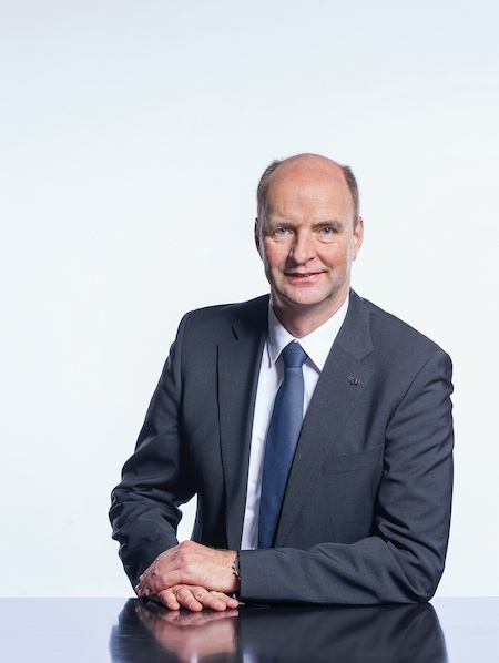 Georg Stausberg, CEO of the Oerlikon Polymer Processing Solutions Division and CSO of the Swiss Oerlikon Group © 2024 Oerlikon