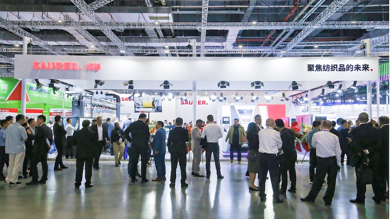 Saurer booth at ITMA ASIA 2024  © 2024 Saurer