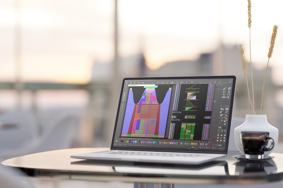 The new SDS® KnitPaint-Online knit programming software © 2025 SHIMA SEIKI The new SDS® KnitPaint-Online knit programming software © 2025 SHIMA SEIKI
