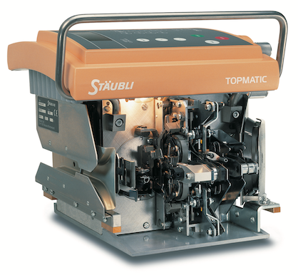 Stäubli TOPMATIC 201 warp tying machine (c) 2018 Stäubli Stäubli TOPMATIC 201 warp tying machine (c) 2018 Stäubli