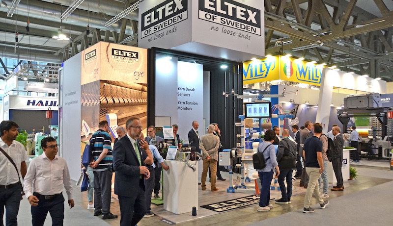 Eltex booth at ITMA 2023 © 2024 TexData International