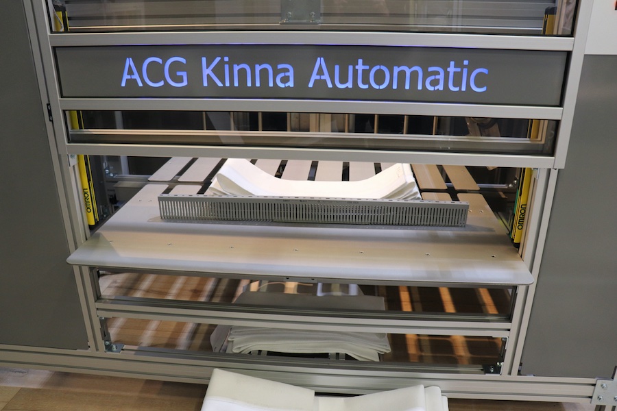ACG has developed a microfactory for filter bag production. © 2026 ACG