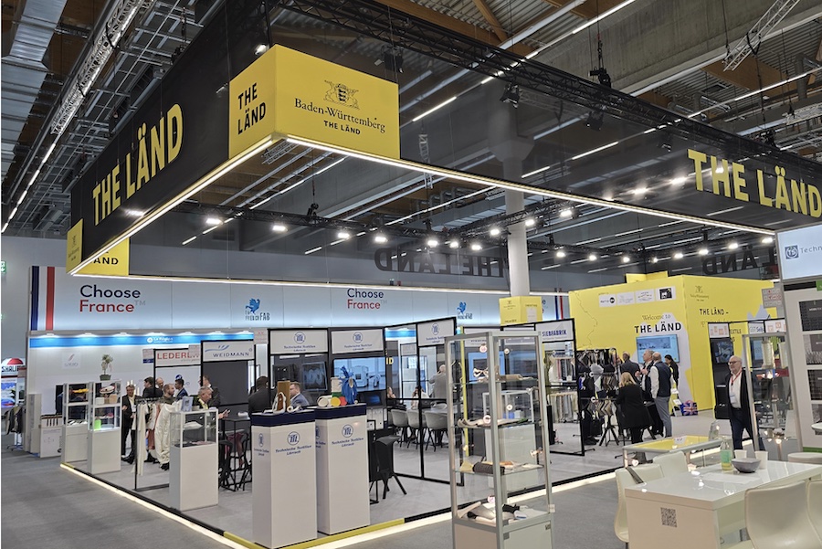 TTL on the booth of Baden-Württemberg at Techtextil 2024