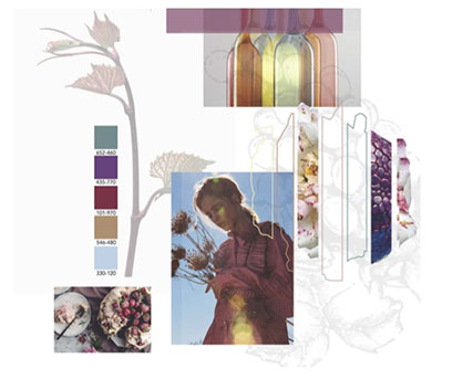 2019-2020 Autumn-Winter trends by Studio Annflor Sangan and Color Atlas by Archroma®. (Photo: Archroma) 2019-2020 Autumn-Winter trends by Studio Annflor Sangan and Color Atlas by Archroma®. (Photo: Archroma)