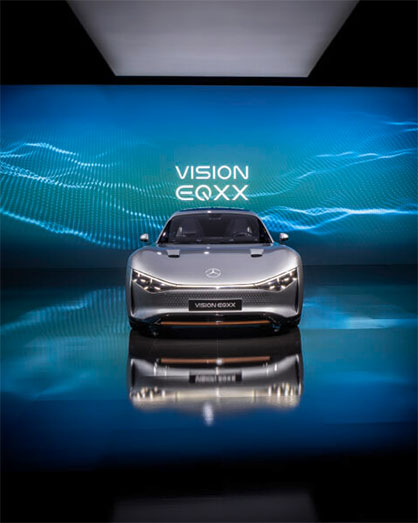 VISION EQXX © 2021 AMSILK / Mercedes-Benz