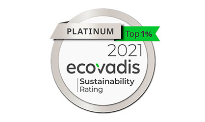 Borealis is proud to have achieved the Platinum Medal in the annual EcoVadis assessment of corporate social responsibility (CSR) for the first time. / Image: © EcoVadis Borealis is proud to have achieved the Platinum Medal in the annual EcoVadis assessment of corporate social responsibility (CSR) for the first time. / Image: © EcoVadis