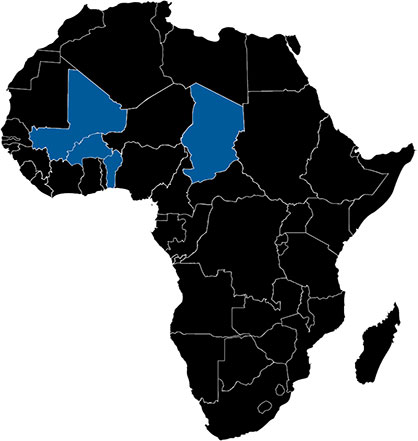 Map-Africa_Cotton_Four © Bremen Cotton Exchange Map-Africa_Cotton_Four © Bremen Cotton Exchange