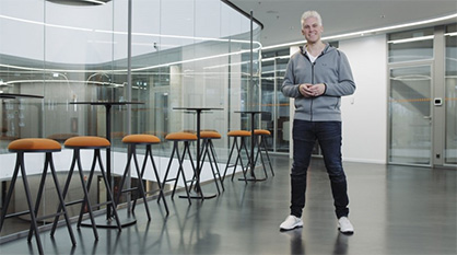Dormagen production site and Nils Janus of Covestro  © 2020 Covestro