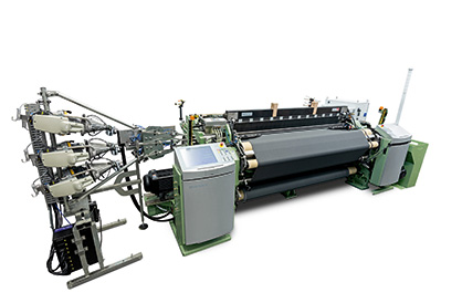 Weaving for the automotive industry: In Asia too, tirecord, upholstery and airbags are manufactured on air-jet weaving machines from DORNIER
(Photo: “DORNIER A1”; Source: DORNIER)