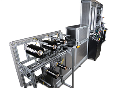 Short cycle times, lower manufacturing costs: With the tape production line from DORNIER, economical high-volume tape production is possible (c) 2018 Lindauer DORNIER Short cycle times, lower manufacturing costs: With the tape production line from DORNIER, economical high-volume tape production is possible (c) 2018 Lindauer DORNIER