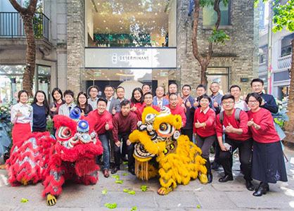 Esquel’s DETERMINANT team reached a remarkable milestone with the grand opening of a new concept store. © 2021 Esquel Group