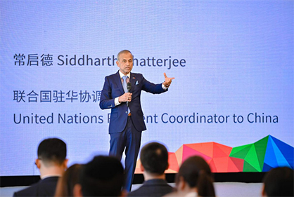 Siddharth Chatterjee, UN Resident Coordinator of China © 2023 Esquel