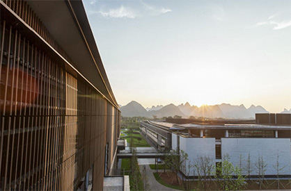 Set in the scenic landscape of Guilin, China, Integral is Esquel’s Sustainable Development Garden that reflects the company’s belief in sustainable economic development. © 2020 ESQUEL Group