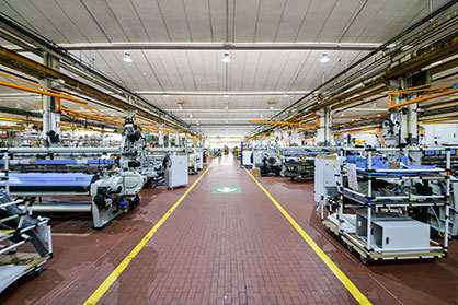 Itema production plant (c) 2020 itema