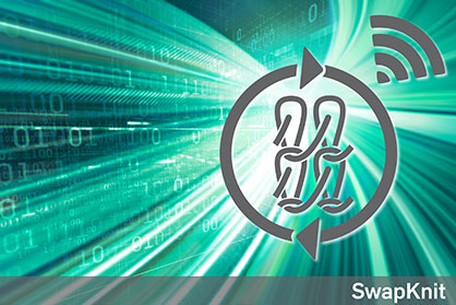 Logo for the new SwapKnit offer © 2021 KARLMAYER Logo for the new SwapKnit offer © 2021 KARLMAYER