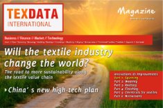 The cover of issue 1/2 of the TexData Magazine