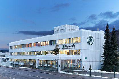 Mayer & Cie. headquarters in Albstadt, Germany. Photo: Ralph Koch for Mayer & Cie.