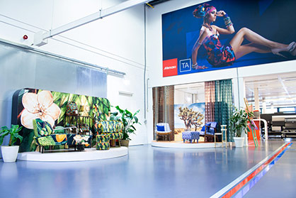 As FESPA 2021 will take place ‘on home soil’ for Mimaki Europe, visitors will have the unique opportunity to visit the company’s Amsterdam Experience Centre and tour the entire 3D and textile portfolio. © 2021 Mimaki