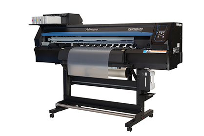 The TxF150-75, Mimaki’s first direct-to-film inkjet printer © 2023 Mimaki