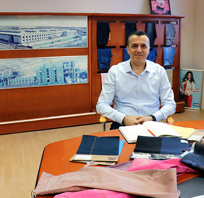 Arta plant manager Mehmet Kalipçioglu. (c) 2019 Monforts Arta plant manager Mehmet Kalipçioglu. (c) 2019 Monforts