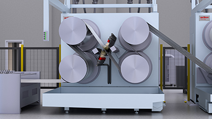 Spray nozzles instead of immersion baths: the EvoSteam process dispenses completely with liquid baths. © 2023 Oerlikon Spray nozzles instead of immersion baths: the EvoSteam process dispenses completely with liquid baths. © 2023 Oerlikon