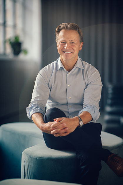 Patrik Lundström, CEO Renewcell — Photo: Alexander Donka