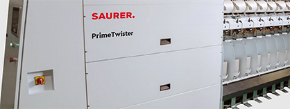 PrimeTwister – Two-for-one Zwirnsystem. © 2023 Saurer