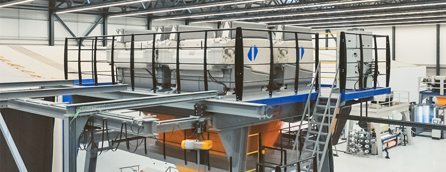 Vandewiele @ Techtextil: Weaving machines for complex fabric structures