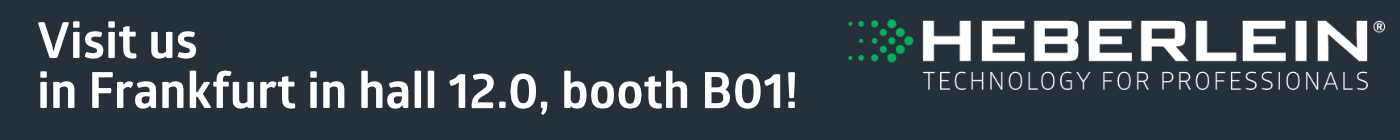 HEBERLEIN TECHNOLOGY FOR PROFESSIONALS - Techtextil Hall 12.0 Booth B01!